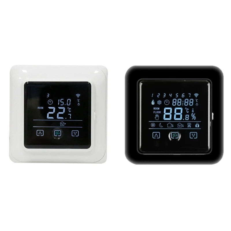 Tuya WiFi Intelligent Thermostat Electric Floor Heating Water Boiler Controller Drop Shipping
Tuya WiFi Intelligent Thermostat Electric Floor Heating Water Boiler Controller Drop Shipping