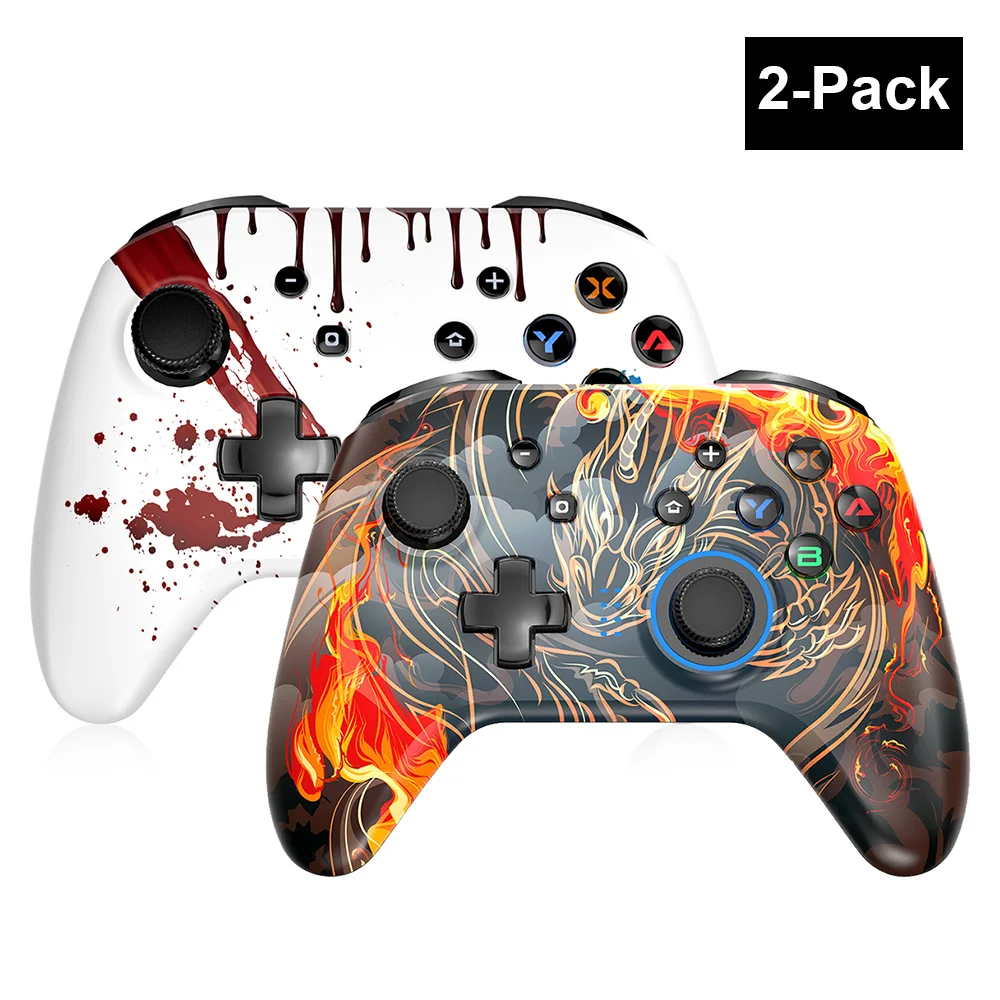 Xiaomi 2pcs easysmx ESM-4108 bluetooth gamepad pro controller for nintendo switch/lite switch laptop computer windows 10 gamers
Xiaomi 2pcs easysmx ESM-4108 bluetooth gamepad pro controller for nintendo switch/lite switch laptop computer windows 10 gamers