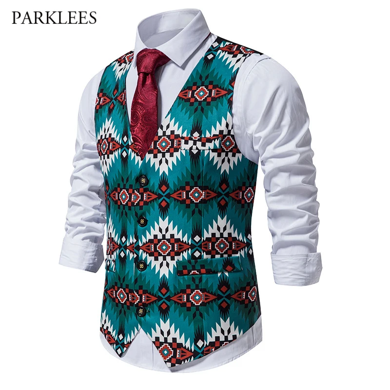 

PARKLEES Silk Vest Men's Classic Flower Waistcoat Party Wedding Paisley Jacquard Tuxedo Waistcoat Suit Vest Bow Tie Africa 2022
