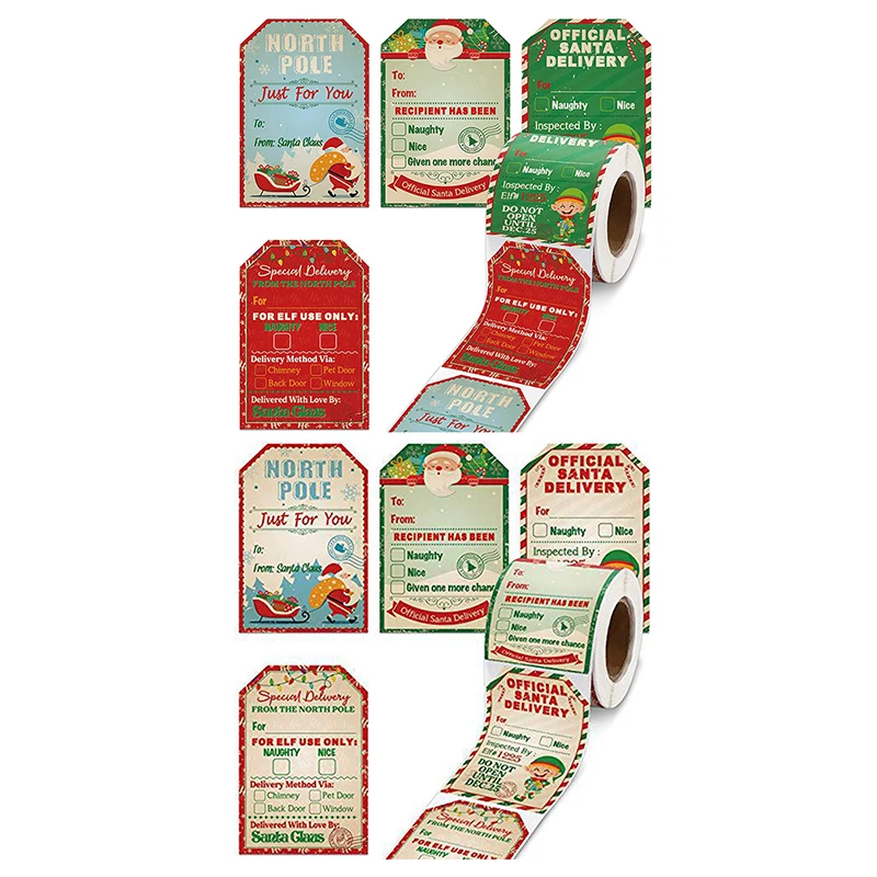 200 шт./рулон, новогодние наклейки на ёлку
200 шт./рулон, новогодние наклейки на ёлку