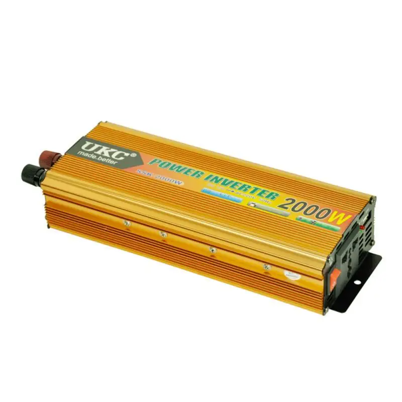 Car Inverter Pure Sine Wave Inverter DC To AC 12V To 220V Car Voltage Converter With USB Charger For Phone Car Power Supply
Car Inverter Pure Sine Wave Inverter DC To AC 12V To 220V Car Voltage Converter With USB Charger For Phone Car Power Supply