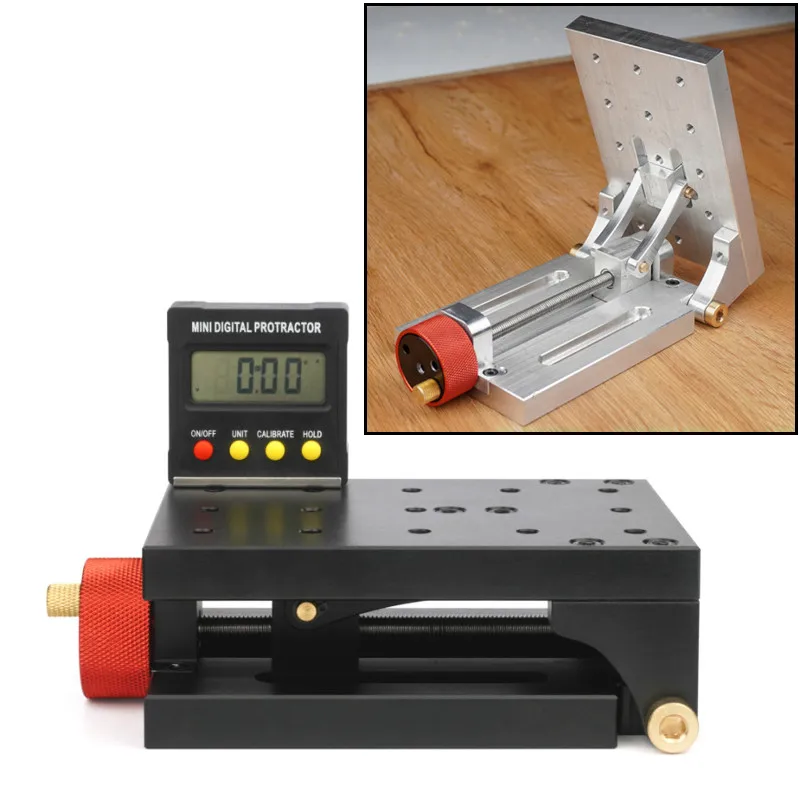 Verstelbare Hoek Tilt Perforator Multi Houtbewerking Aluminium Positionering Armatuur Jig Digitale Display Inclinometer
Verstelbare Hoek Tilt Perforator Multi Houtbewerking Aluminium Positionering Armatuur Jig Digitale Display Inclinometer