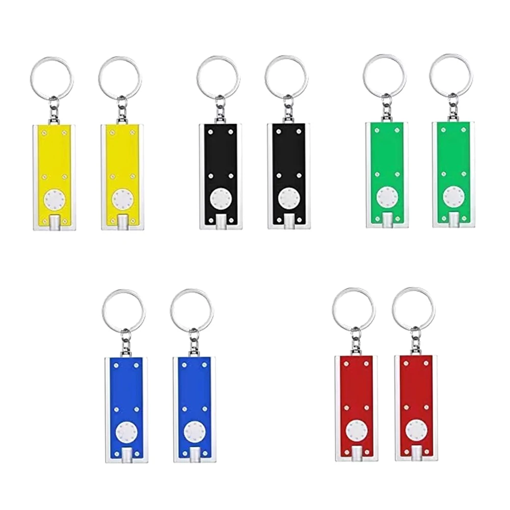 10pcs Ultra Bright Portable For Outdoor Compact Keychain Flashlight Daily Use Night Pocket Backpack Camping Hiking White Light
10pcs Ultra Bright Portable For Outdoor Compact Keychain Flashlight Daily Use Night Pocket Backpack Camping Hiking White Light