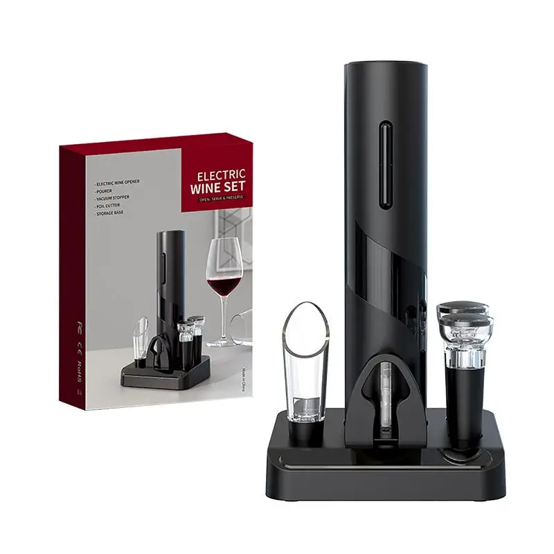 Multifunctional Electric Wine Opener Automatic Corkscrew Wine Openers For Beer Battery Bottle Opener Foil Cutter Kitchen Bar
Multifunctional Electric Wine Opener Automatic Corkscrew Wine Openers For Beer Battery Bottle Opener Foil Cutter Kitchen Bar