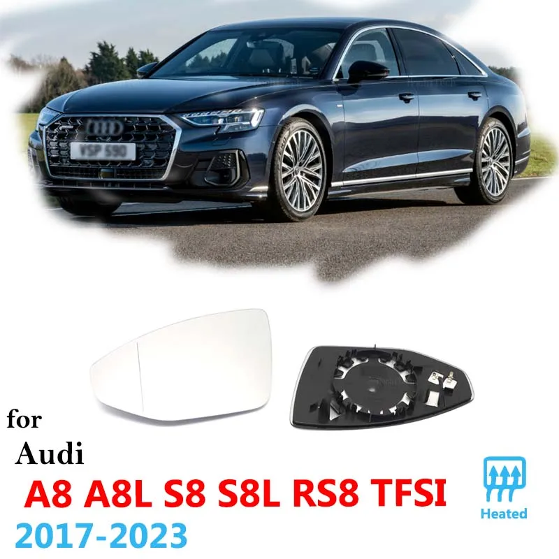 Left Right Wide Angle For Audi A8 A8L S8 S8L RS8 D5 4N TFSI TDI 2017-2023 A7 S7 A6 RS6 Rear View Mirror Glass Heated Accessories
Left Right Wide Angle For Audi A8 A8L S8 S8L RS8 D5 4N TFSI TDI 2017-2023 A7 S7 A6 RS6 Rear View Mirror Glass Heated Accessories
