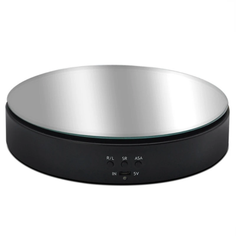 Merchandise Display Base,360 Degree Electric Rotating Turntable for Photography. Automatic Revolving Platform Perfect for 360 De
Merchandise Display Base,360 Degree Electric Rotating Turntable for Photography. Automatic Revolving Platform Perfect for 360 De
