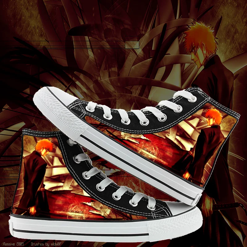 Аниме Косплей Bakugou Katsuki печать Kurosaki Ichigo Kuchiki рукава холщовые ботинки мужские женские высокие холщовые кроссовки повседневная обувь
Аниме Косплей Bakugou Katsuki печать Kurosaki Ichigo Kuchiki рукава холщовые ботинки мужские женские высокие холщовые кроссовки повседневная обувь