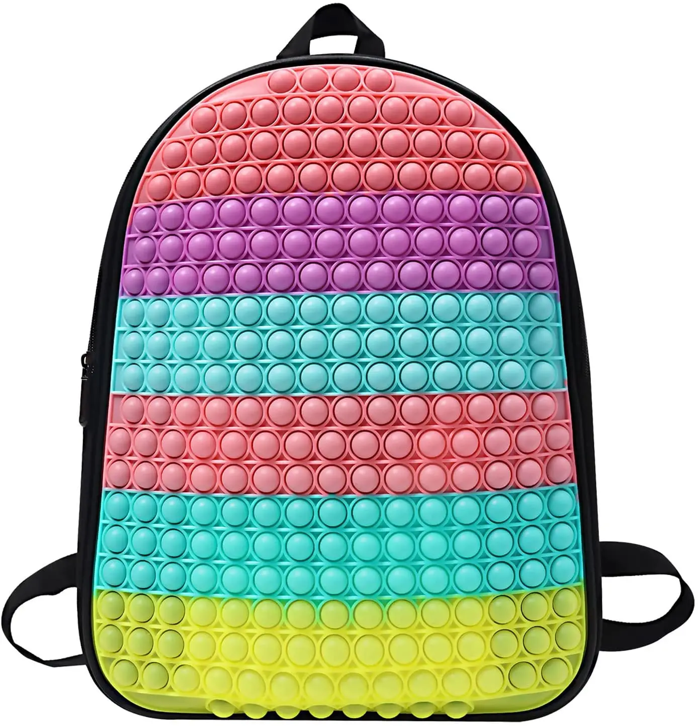 Fidget Backpack for School Pop Backpack School Book Bags for Kids Teenagers with Bottle Side Pockets
Fidget Backpack for School Pop Backpack School Book Bags for Kids Teenagers with Bottle Side Pockets