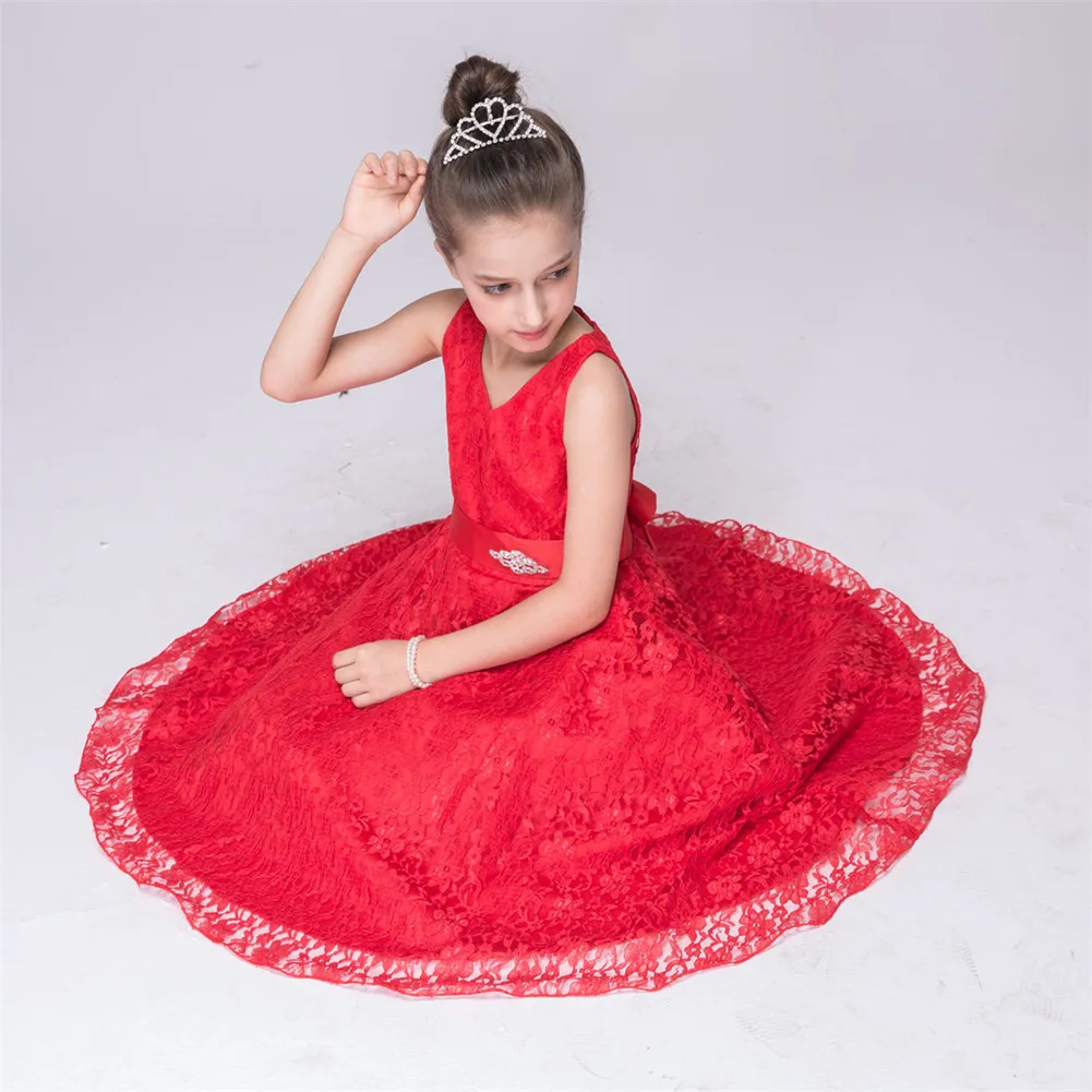 Summer Girl Princess Party Dress Red Wedding Gowns For 12 Yrs Old Kid Formal Birthday Dress
Summer Girl Princess Party Dress Red Wedding Gowns For 12 Yrs Old Kid Formal Birthday Dress