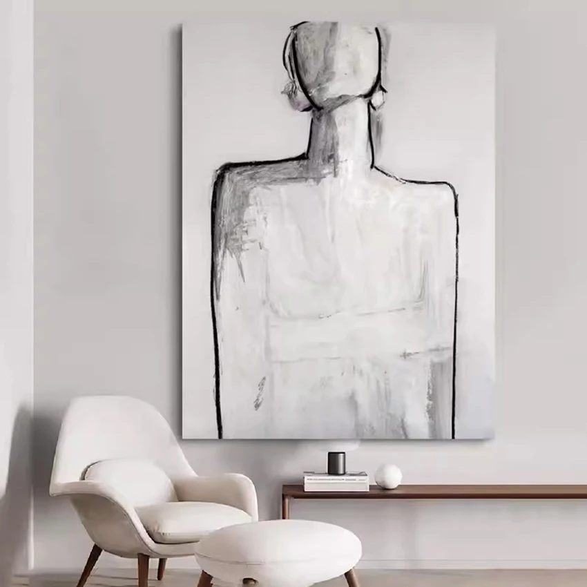 Большая настенная картина ручной работы