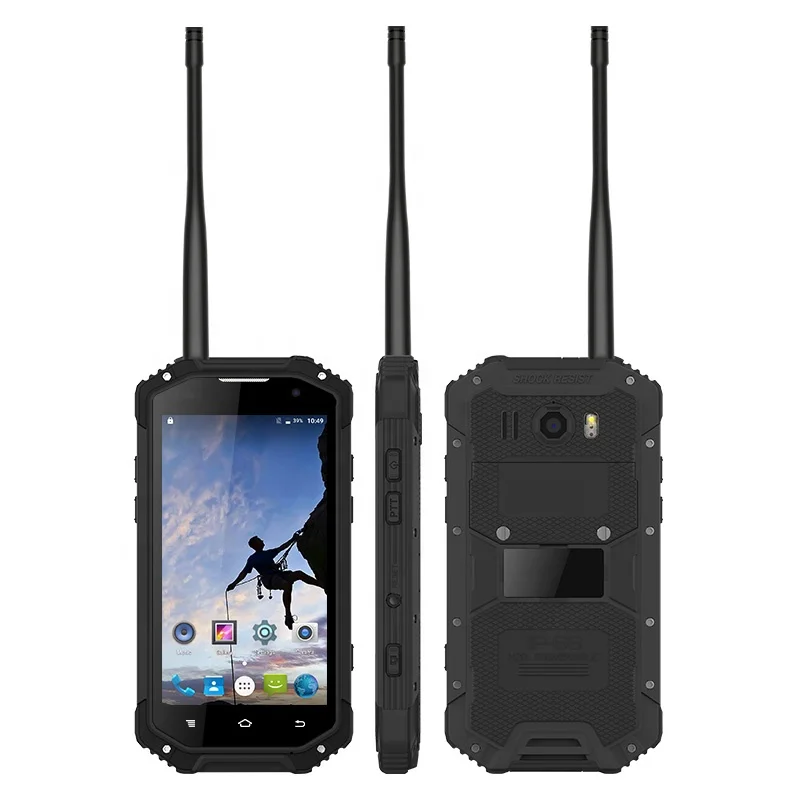 5,5-дюймовый экран IP68 водонепроницаемый UHF/VHF двухсторонний радиоприемник смартфон
5,5-дюймовый экран IP68 водонепроницаемый UHF/VHF двухсторонний радиоприемник смартфон