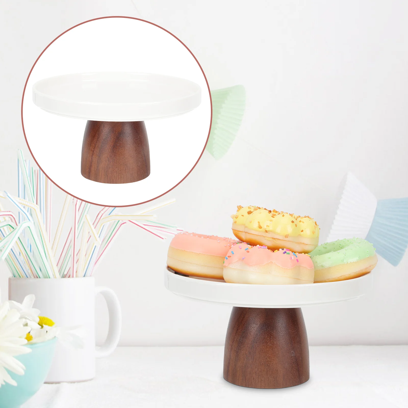 Cake Stand Dessert Cupcake Display Holder Tray Wedding Footed Serving Rustic Platter Ceramic Round Birthdayturning Riser
Cake Stand Dessert Cupcake Display Holder Tray Wedding Footed Serving Rustic Platter Ceramic Round Birthdayturning Riser