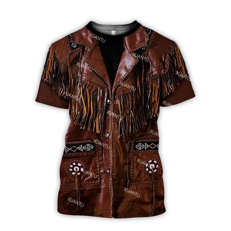 New Western Denim Pattern 3D Printing Personalized Top Large T-shirt Short Sleeve Fashion Casual Men's T-shirt
New Western Denim Pattern 3D Printing Personalized Top Large T-shirt Short Sleeve Fashion Casual Men's T-shirt