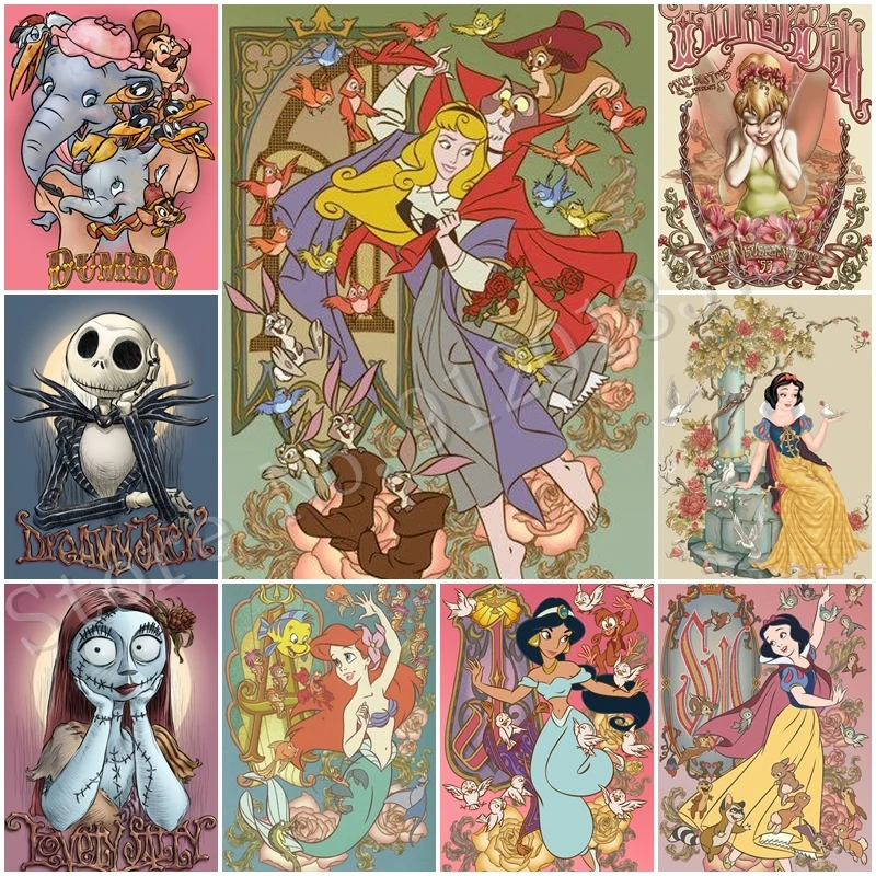 Disney Princess 5D Diy Diamond Painting Movies Nursery Mosaic Rhinestone Cross Stitch Kit Diamond Embroidery Crafts Home Decor
Disney Princess 5D Diy Diamond Painting Movies Nursery Mosaic Rhinestone Cross Stitch Kit Diamond Embroidery Crafts Home Decor