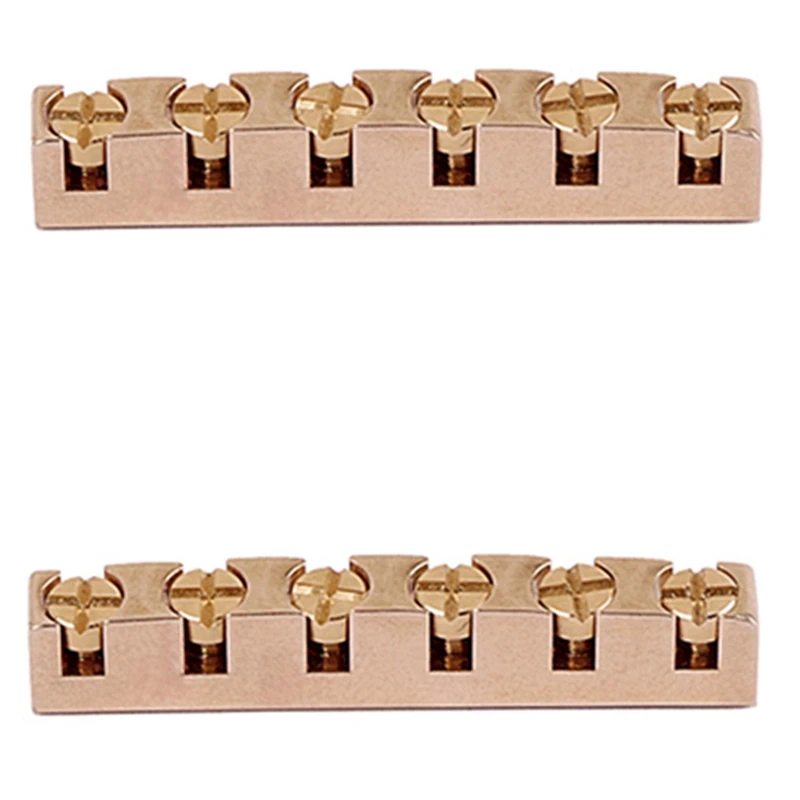 2Pcs 43Mm Guitar Nut Height Adjustable Bell Brass Nuts Replacement For LP SG Style Guitar
2Pcs 43Mm Guitar Nut Height Adjustable Bell Brass Nuts Replacement For LP SG Style Guitar