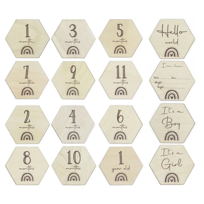 Baby Monthly Milestone Wooden Cards Newborn Photography Props Double Sided Cute Letter Infant Photo Props Shower Gifts
Baby Monthly Milestone Wooden Cards Newborn Photography Props Double Sided Cute Letter Infant Photo Props Shower Gifts