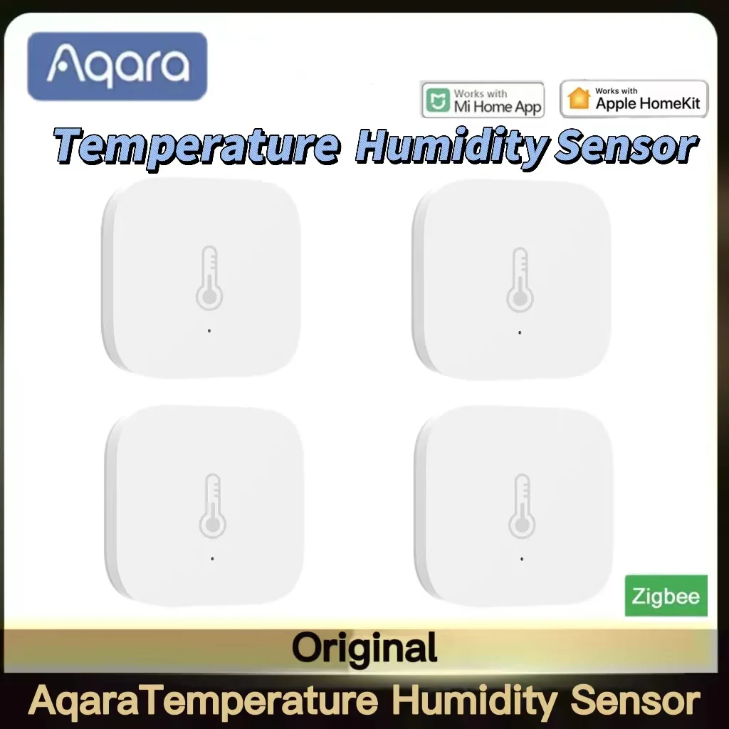 Датчик температуры Aqara Zigbee, умный датчик давления и влажности воздуха, с дистанционным управлением, для дома XiaoMi
Датчик температуры Aqara Zigbee, умный датчик давления и влажности воздуха, с дистанционным управлением, для дома XiaoMi