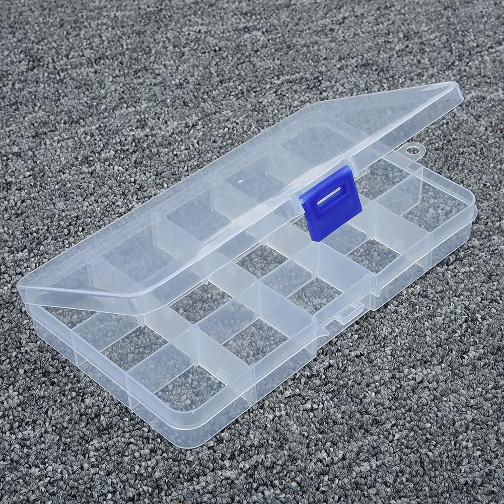 Transparent 10/15/24 Grid Storage Box Organizer Case Cajas Organizadora Storing Plastic Box Jewelry Beads Pill Screw Organizador
Transparent 10/15/24 Grid Storage Box Organizer Case Cajas Organizadora Storing Plastic Box Jewelry Beads Pill Screw Organizador