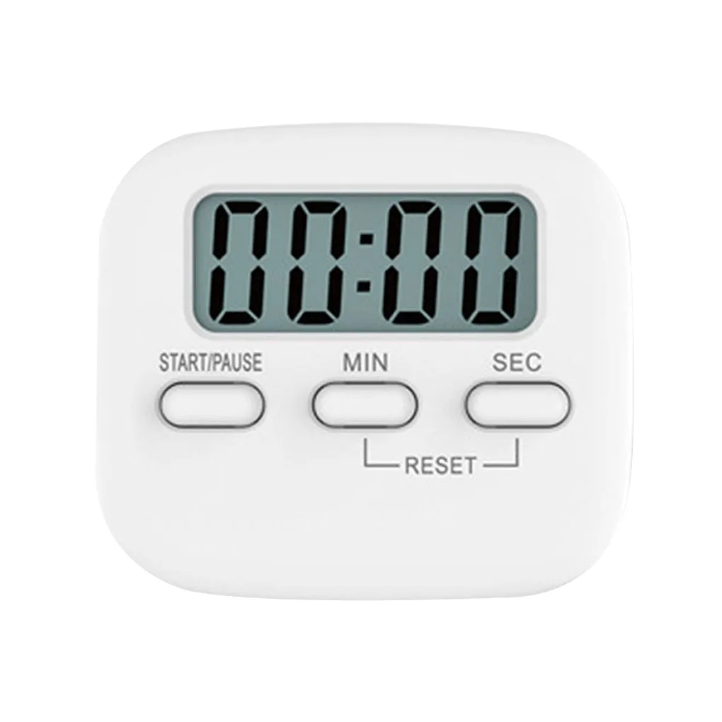 Цифровой таймер для приготовления пищи, кухонный прибор с ЖК-дисплеем из АБС 
Цифровой таймер для приготовления пищи, кухонный прибор с ЖК-дисплеем из АБС