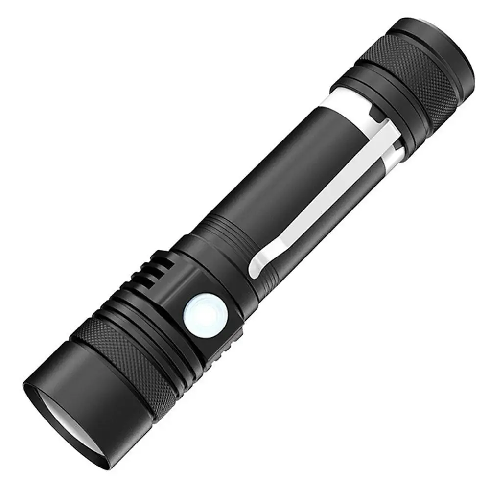 

New Mini Flashlight 800 Lumens Outdoor Waterproof Torch LED Zoomable Lanterna AAA Battery Led For Camping Emergency LED Bulbs