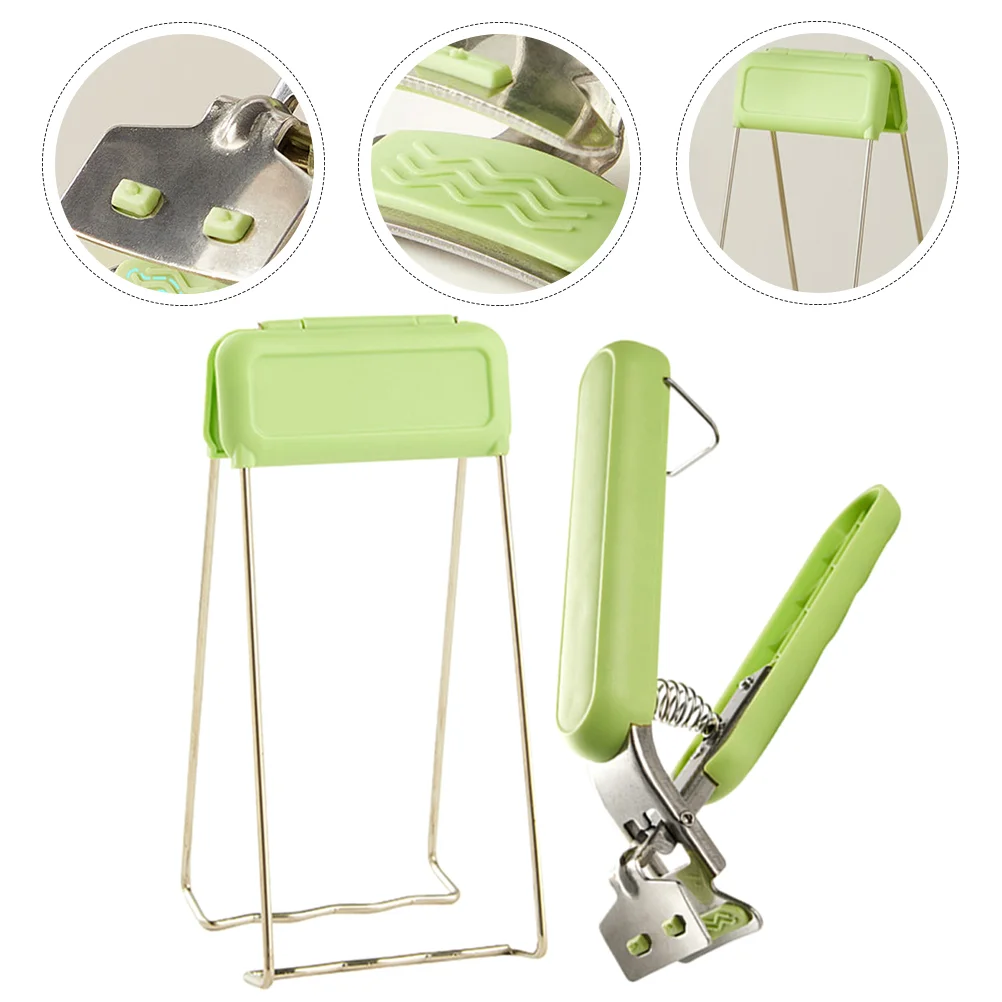 2Pcs Kitchen Plate Lifter Portable Hot Bowls Gripper Reusable Bowl Clip Tableware Clip Metal Pan Gripper
2Pcs Kitchen Plate Lifter Portable Hot Bowls Gripper Reusable Bowl Clip Tableware Clip Metal Pan Gripper
