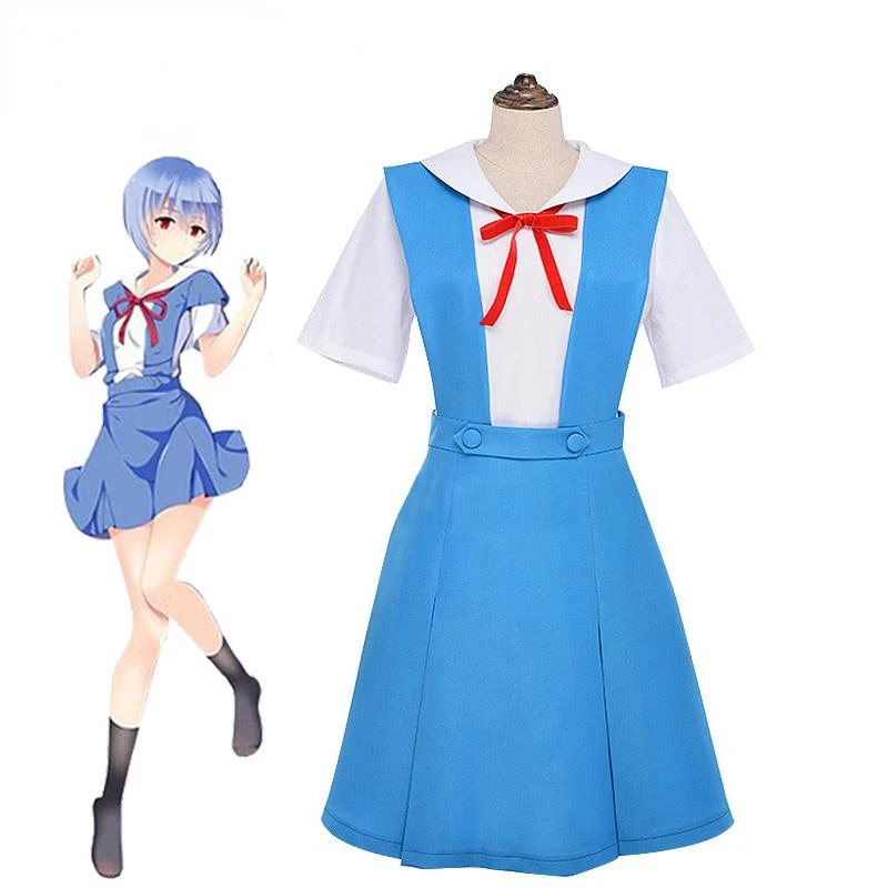 2022New Anime Ayanami Rei Halloween Women Cosplay Japanese Costume School Uniform Suit Tops Skirt
2022New Anime Ayanami Rei Halloween Women Cosplay Japanese Costume School Uniform Suit Tops Skirt