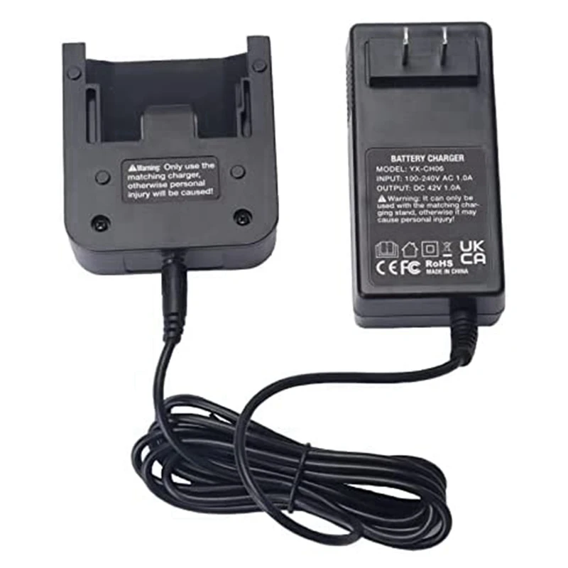 LCS436 Lithium Battery Charger For 36V 40V Li-ION Battery BD36V LBX1540 LBX2040 LBXR36 Power Tools US Plug
LCS436 Lithium Battery Charger For 36V 40V Li-ION Battery BD36V LBX1540 LBX2040 LBXR36 Power Tools US Plug