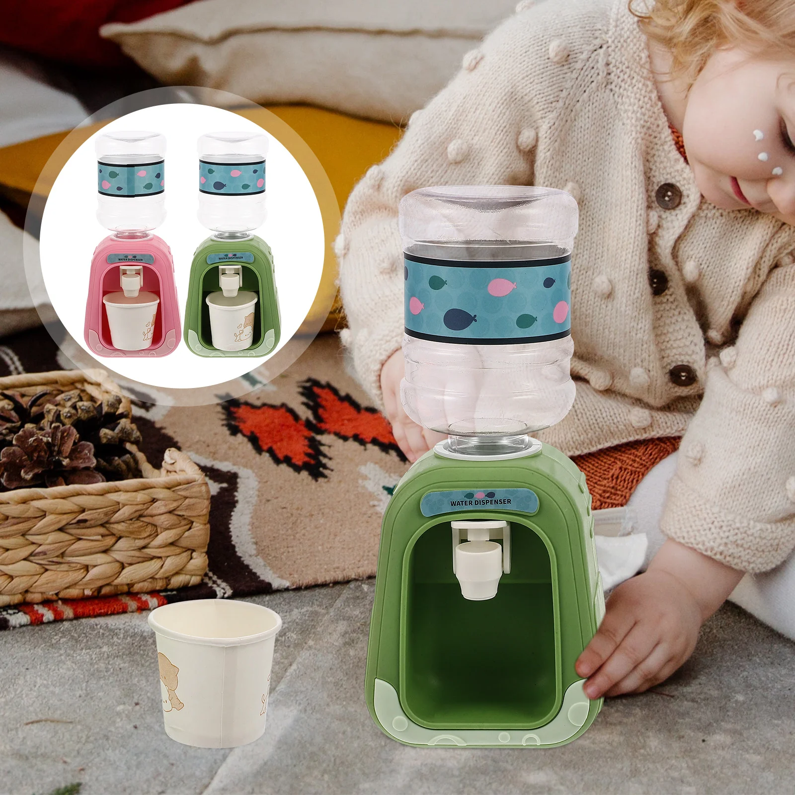 Mini Water Dispenser Toy Cartoon Hand Press Drink Water Machine Toy Simulation Water Bottle Pump Drinking Fountain Toy For Kids
Mini Water Dispenser Toy Cartoon Hand Press Drink Water Machine Toy Simulation Water Bottle Pump Drinking Fountain Toy For Kids