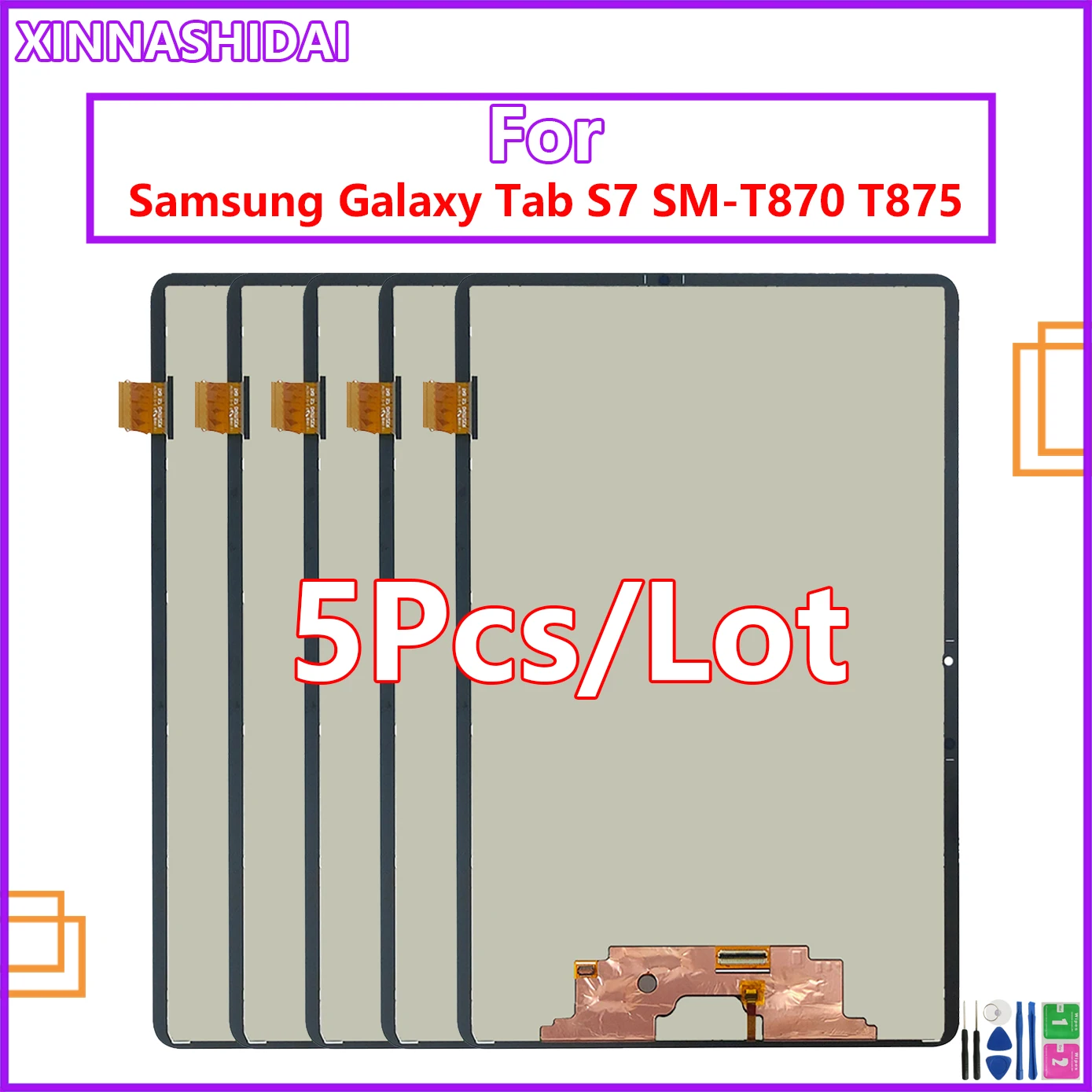 5pcs/Lot For Samsung Galaxy Tab S7 SM-T870 T875 LCD Display Touch Screen Digitizer Assembly For Samsung Tab S7 SM-T870 T875
5pcs/Lot For Samsung Galaxy Tab S7 SM-T870 T875 LCD Display Touch Screen Digitizer Assembly For Samsung Tab S7 SM-T870 T875