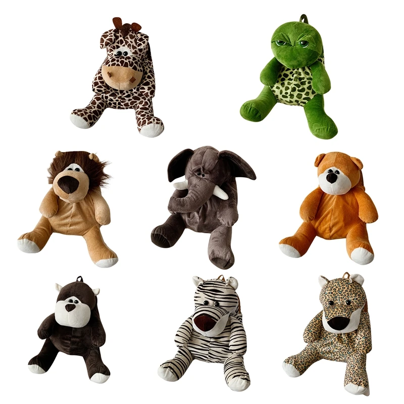 8 Styles Kids Girls Boys Plush Backpack Cute Cartoon Animal Doll Pupils Students Bookbags School Bag for Children
8 Styles Kids Girls Boys Plush Backpack Cute Cartoon Animal Doll Pupils Students Bookbags School Bag for Children