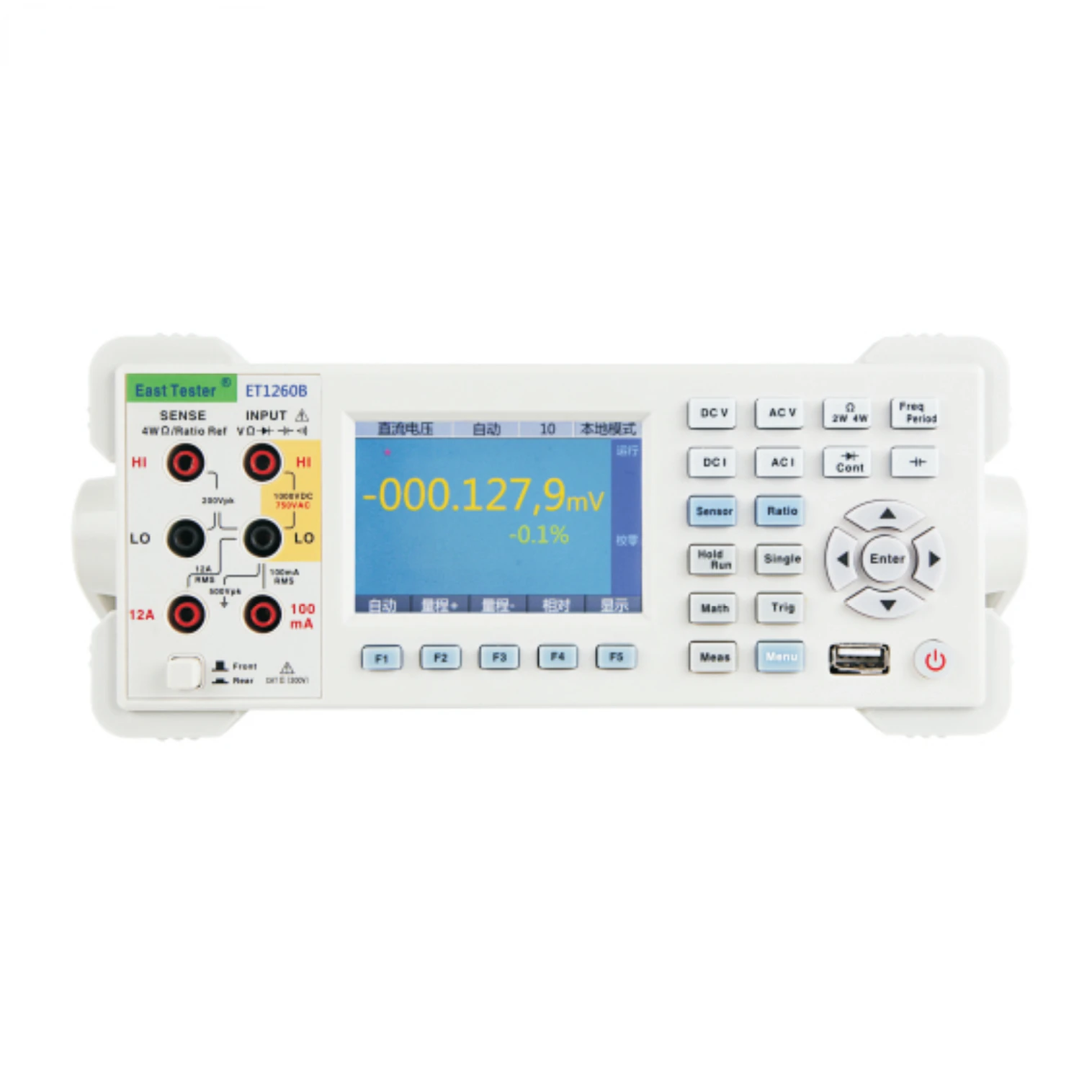 ET3260A 6 1/2 Digital Multimeter 6 1/2 Bit Precision Digital Multimeter Electronic Testing / Measuring Instrument
ET3260A 6 1/2 Digital Multimeter 6 1/2 Bit Precision Digital Multimeter Electronic Testing / Measuring Instrument
