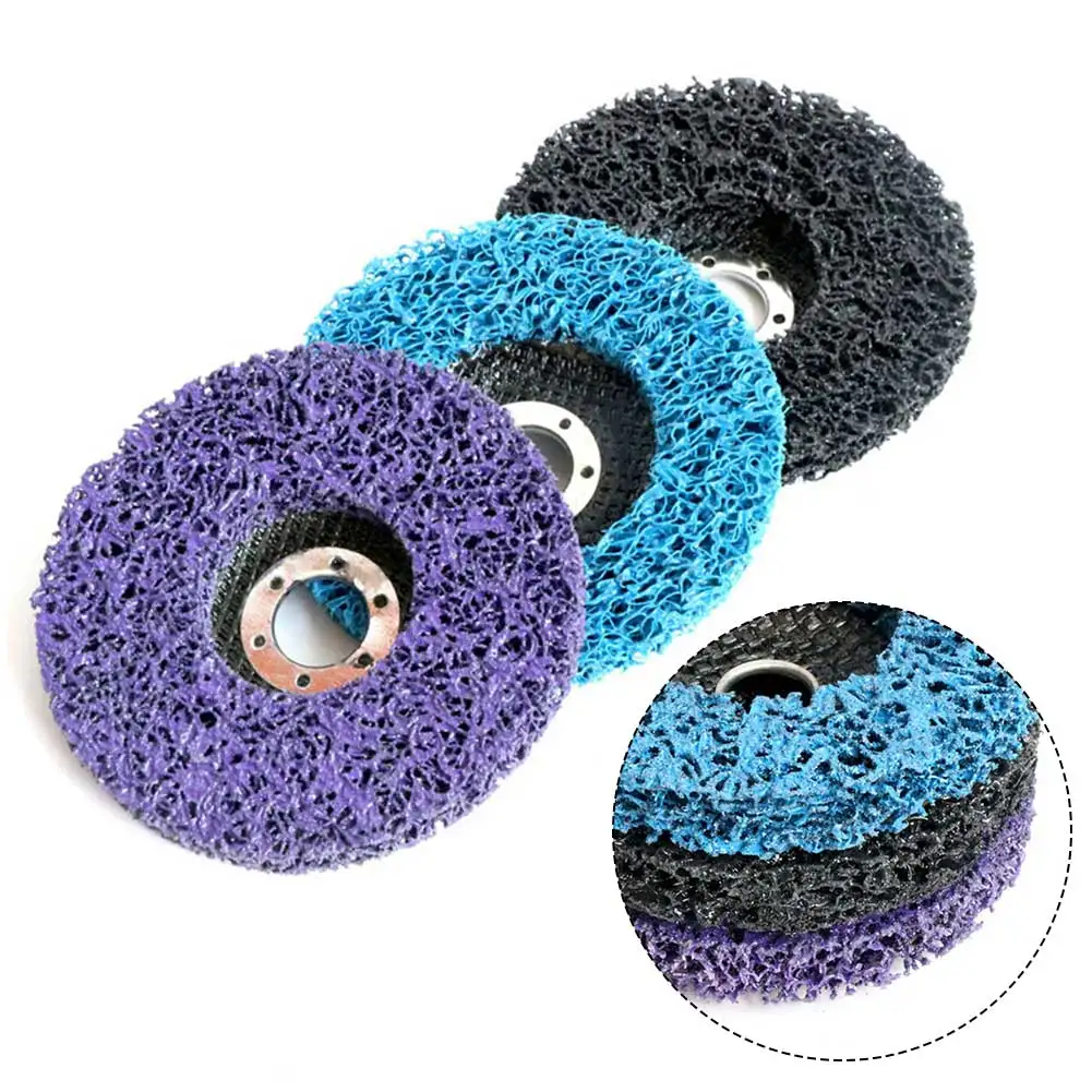 1pcs 100mm Poly Strip Disc Abrasive Wheel Paint Rust Remover Clean Grinding Wheels For Motorcycles Paint Rust Removal Clean Disc
1pcs 100mm Poly Strip Disc Abrasive Wheel Paint Rust Remover Clean Grinding Wheels For Motorcycles Paint Rust Removal Clean Disc