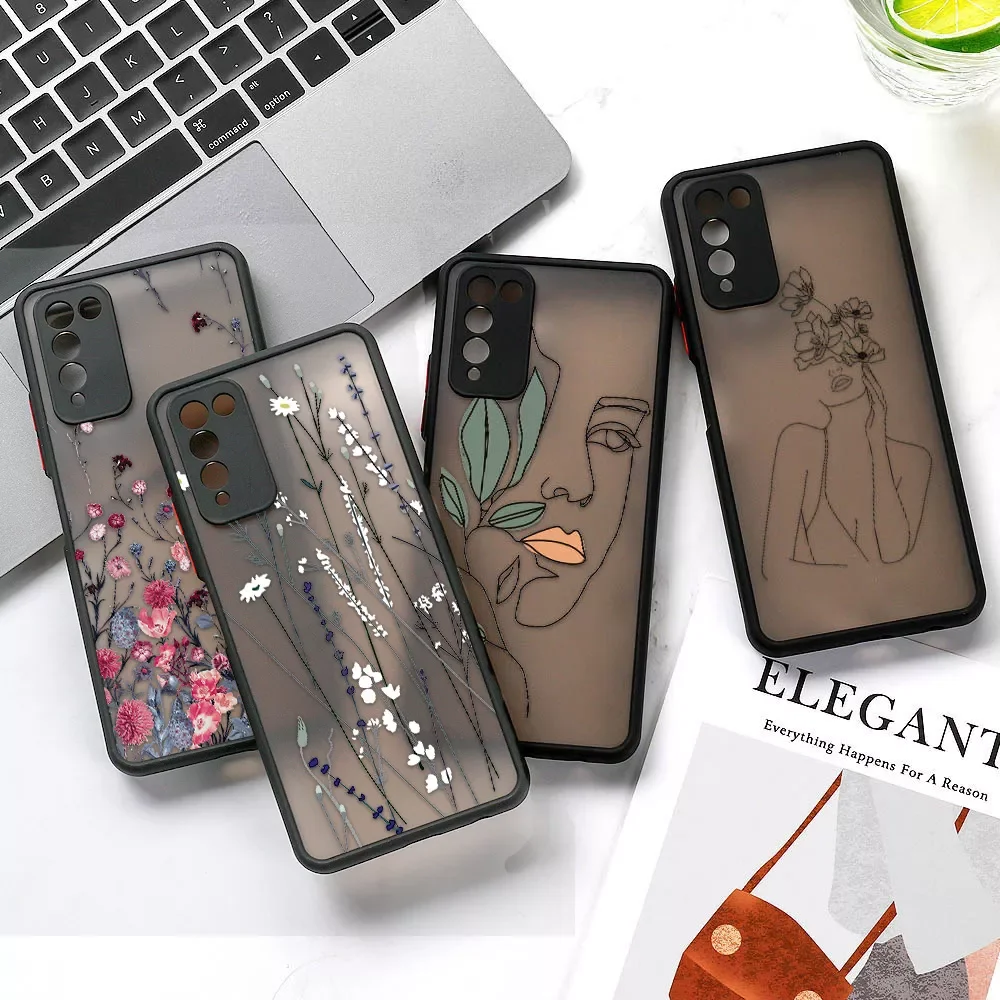 

2022 Trend For Huawei P30 Lite Case P30 P40 Pro Funda 9X 8X 9A 20 30 60 SE 20S 10X P Smart Z 2021 Aesthetic Matte Cover 50 Case