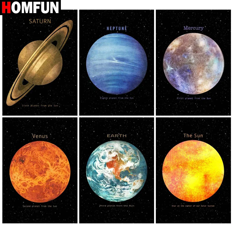 HOMFUN 5D DIY Full Diamond Embroidery "Scenery Planet Moon" Diamond Painting Cross Stitch Rhinestone Home Decoration
HOMFUN 5D DIY Full Diamond Embroidery "Scenery Planet Moon" Diamond Painting Cross Stitch Rhinestone Home Decoration