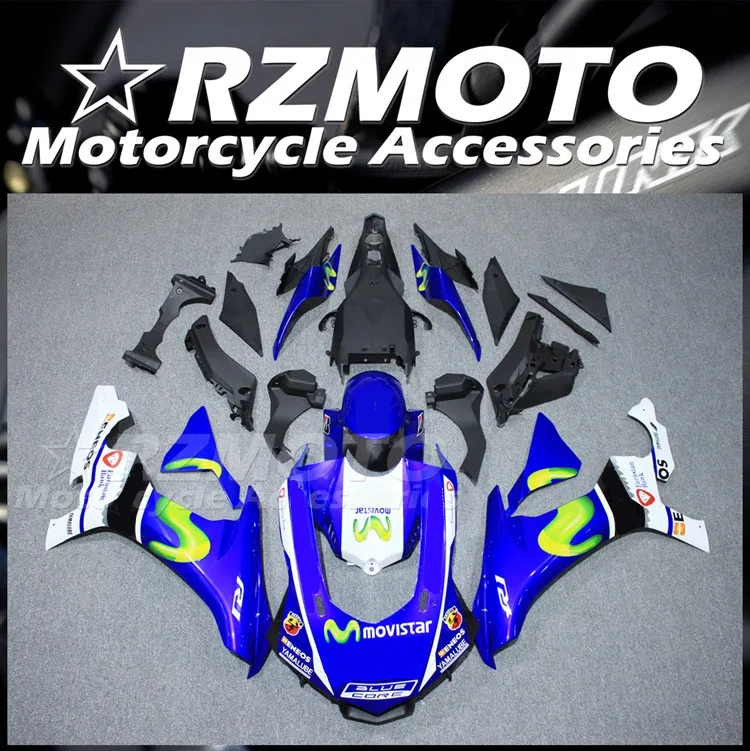 Новый комплект обтекателей для мотоцикла ABS, подходит для YAMAHA YZF - R1 R1m 2015 2016 2017 2018 2019 15 16 17 18 19, кузов синего цвета
Новый комплект обтекателей для мотоцикла ABS, подходит для YAMAHA YZF - R1 R1m 2015 2016 2017 2018 2019 15 16 17 18 19, кузов синего цвета