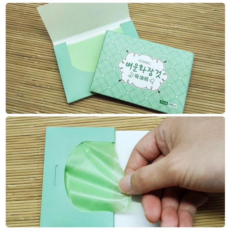 100PCS Protable Facial Absorbent Paper Oil Control Wipes Green Tea Absorbing Sheet Matcha Oily Summer Face Cleaning Tool
100PCS Protable Facial Absorbent Paper Oil Control Wipes Green Tea Absorbing Sheet Matcha Oily Summer Face Cleaning Tool