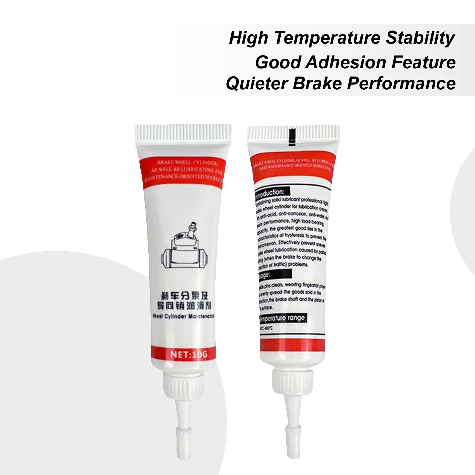 Смазка для тормозных цилиндров, термостойкая смазка для деталей тормозных штифтов, долговечная эффективная смазка, сжимная пробка для установки
Смазка для тормозных цилиндров, термостойкая смазка для деталей тормозных штифтов, долговечная эффективная смазка, сжимная пробка для установки