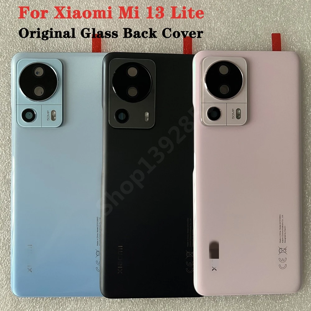 Original New Cover For Xiaomi Mi13 Lite Back Battery Cover Rear Housing For Mi 13 Lite Back Glass Door Case Replacement Parts
Original New Cover For Xiaomi Mi13 Lite Back Battery Cover Rear Housing For Mi 13 Lite Back Glass Door Case Replacement Parts