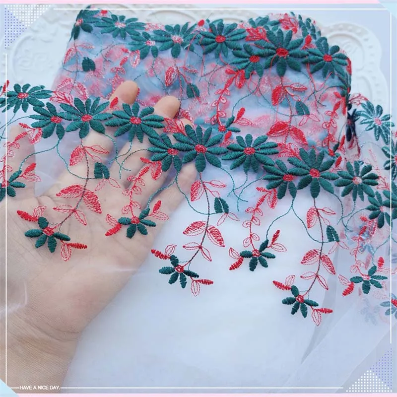 30 ярдов кружевная отделка с вышивкой, зеленые красные цветочные ткани для кукол, свадебное платье, женское свадебное платье, нижнее белье дл...
30 ярдов кружевная отделка с вышивкой, зеленые красные цветочные ткани для кукол, свадебное платье, женское свадебное платье, нижнее белье дл...