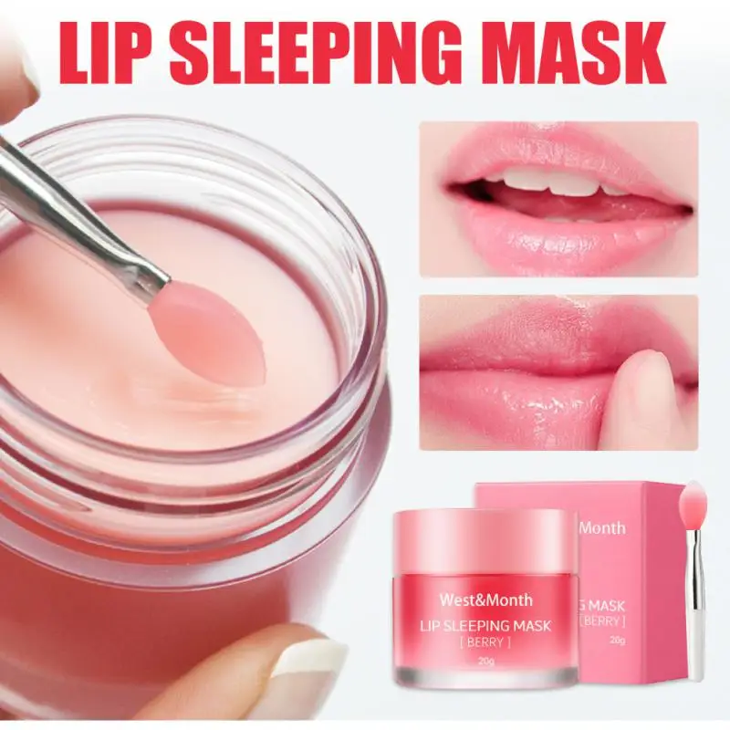 Lip Mask Lip Care Night Sleep Hydrated Maintenance Lip Balm Pink Lips Whitening Cream Nourish Protect Remove Dead Skin Lip Care
Lip Mask Lip Care Night Sleep Hydrated Maintenance Lip Balm Pink Lips Whitening Cream Nourish Protect Remove Dead Skin Lip Care