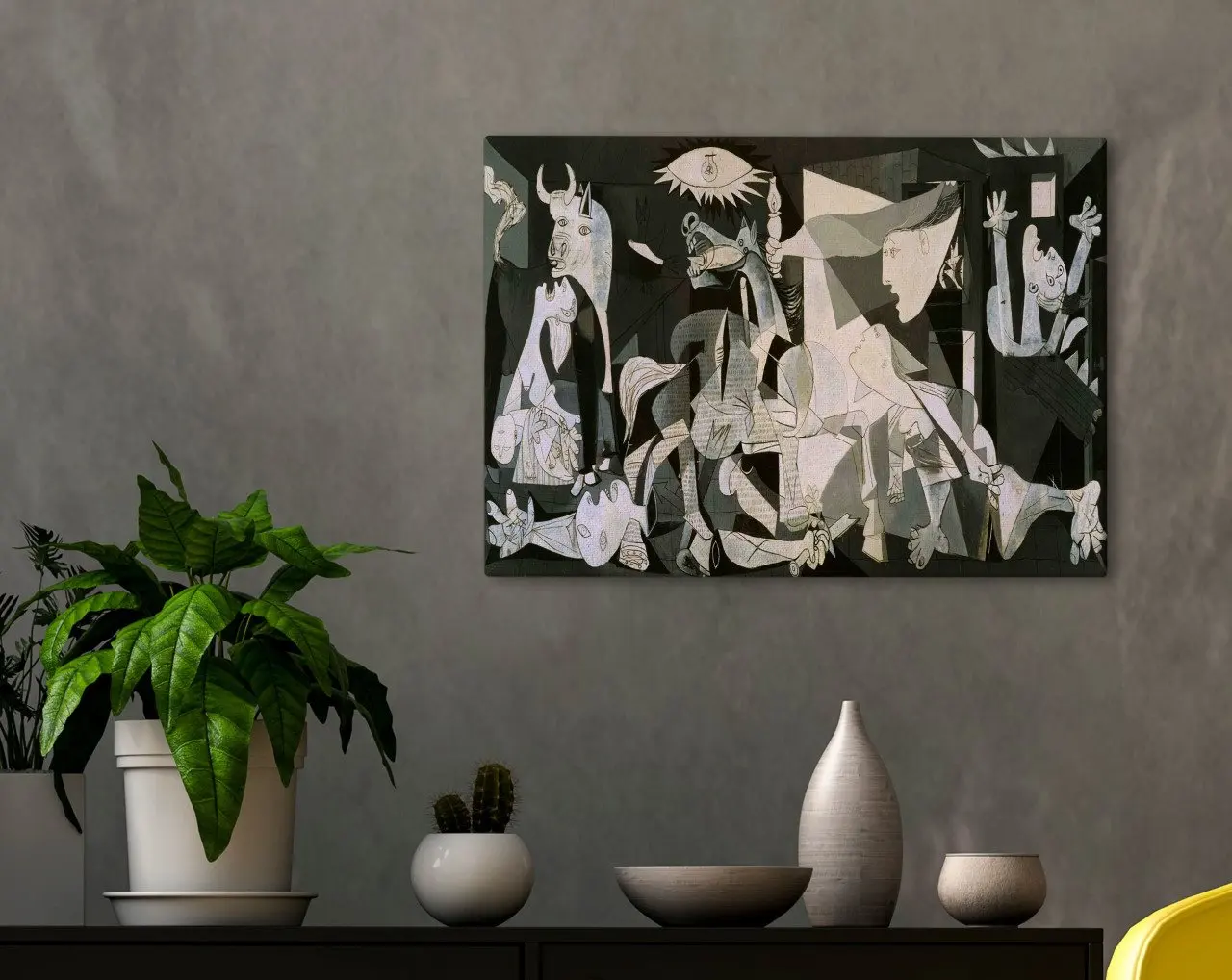 Холщовый стол BK Home, Пабло Пикассо Guernica, 30x50 см-1 
Холщовый стол BK Home, Пабло Пикассо Guernica, 30x50 см-1