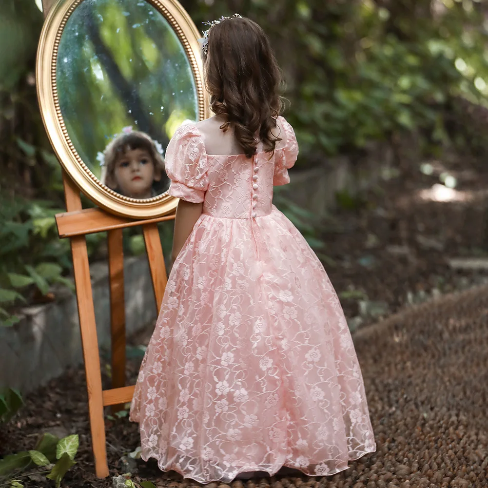 Girls Summer Wedding Piano Performance Dress For Kids Princess Birthday Party Gown Lace Sling Tutu Wedding Children Dresses
Girls Summer Wedding Piano Performance Dress For Kids Princess Birthday Party Gown Lace Sling Tutu Wedding Children Dresses