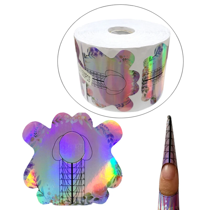 300Pcs Laser Pink Nail Form Tips Acrylic UV Gel Extension Curl Form Builder Sticker Art Guide Manicure Stencil Accessories 
300Pcs Laser Pink Nail Form Tips Acrylic UV Gel Extension Curl Form Builder Sticker Art Guide Manicure Stencil Accessories