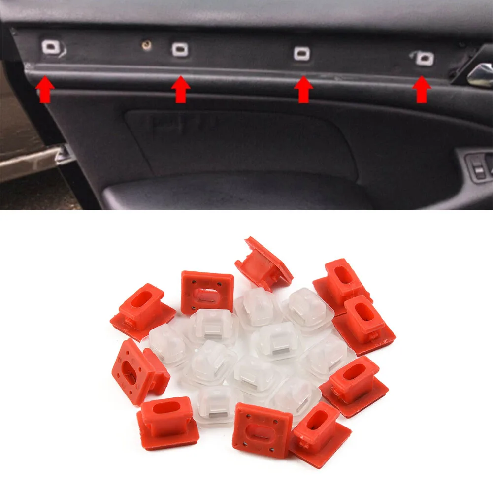 20Pcs Car Door Dashboard Dash Moulding Clips For BMW 3 Series E46 E90 E91 E92 E93 X3 X5 E53 Auto Retainer Fastener
20Pcs Car Door Dashboard Dash Moulding Clips For BMW 3 Series E46 E90 E91 E92 E93 X3 X5 E53 Auto Retainer Fastener
