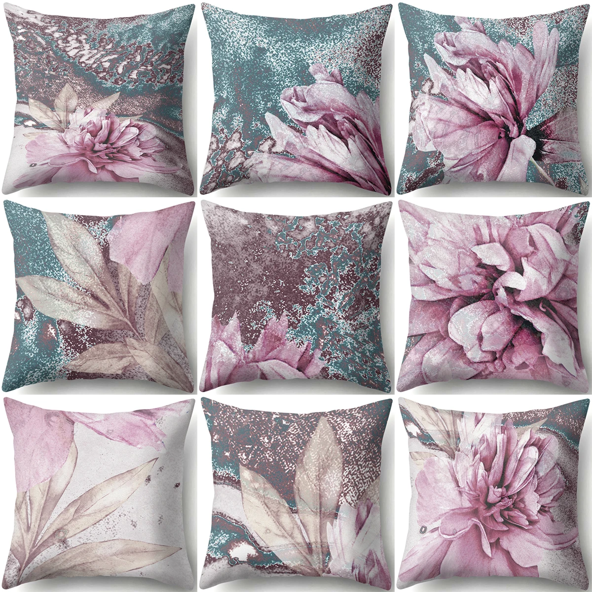 ZHENHE Oil Painting Pink Flower Pattern Pillow Case Home Decoration Cushion Cover Bedroom Sofa Decor Pillow Cover 18x18 Inch
ZHENHE Oil Painting Pink Flower Pattern Pillow Case Home Decoration Cushion Cover Bedroom Sofa Decor Pillow Cover 18x18 Inch