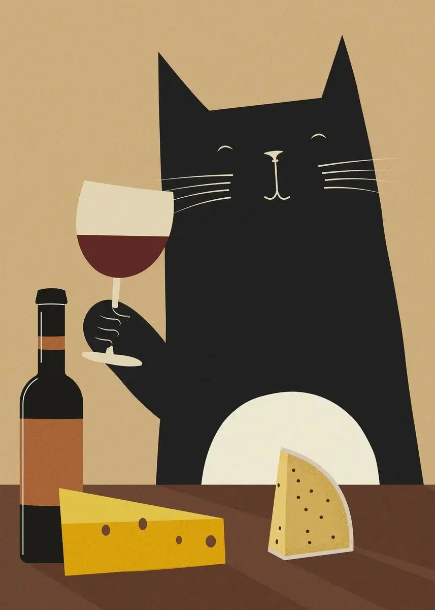 Постер на холсте Funny Cats Taste Red Wine Cuadro
Постер на холсте Funny Cats Taste Red Wine Cuadro