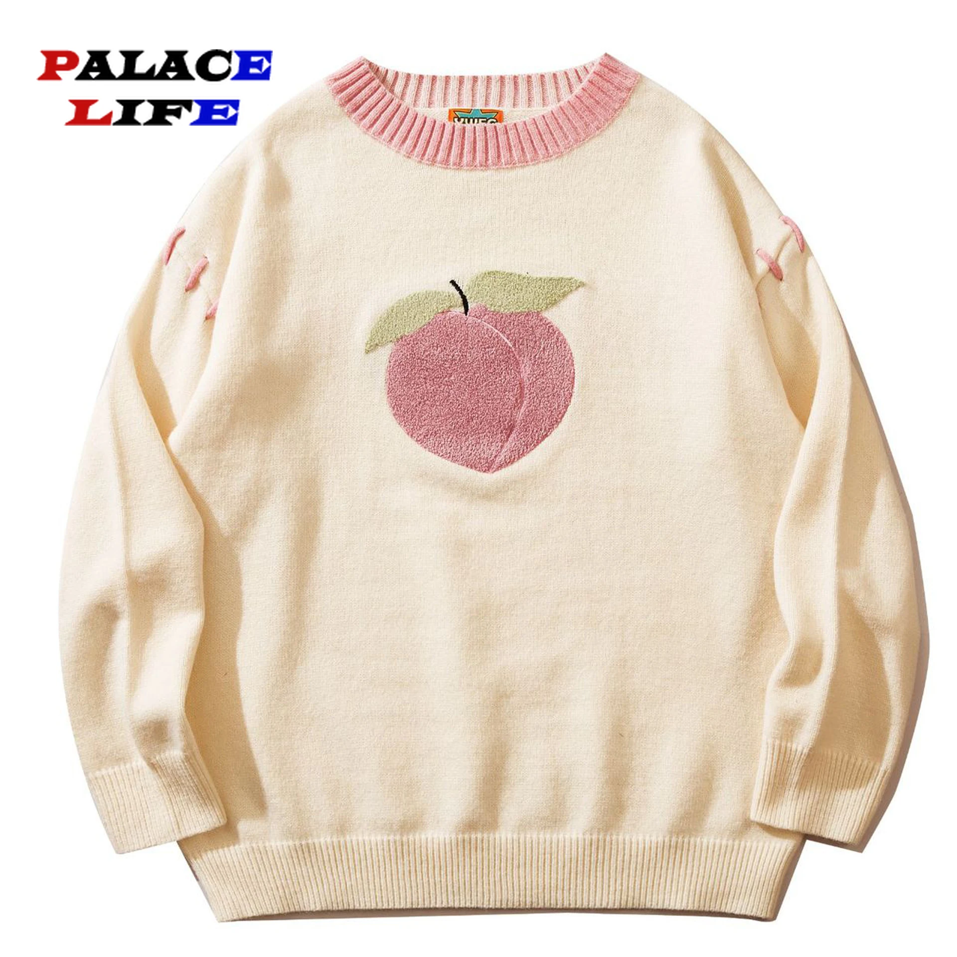 Japanese Loose Sweater Men's Tide Brand Autumn and Winter 2022 New Pullover College Style Peach Couple Knitted Sweater Top
Japanese Loose Sweater Men's Tide Brand Autumn and Winter 2022 New Pullover College Style Peach Couple Knitted Sweater Top