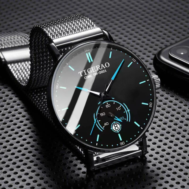 2022 Minimalist Men's Fashion Ultra Thin Watches Simple Men Business Stainless Steel Mesh Belt Quartz Watch relogio masculin
2022 Minimalist Men's Fashion Ultra Thin Watches Simple Men Business Stainless Steel Mesh Belt Quartz Watch relogio masculin