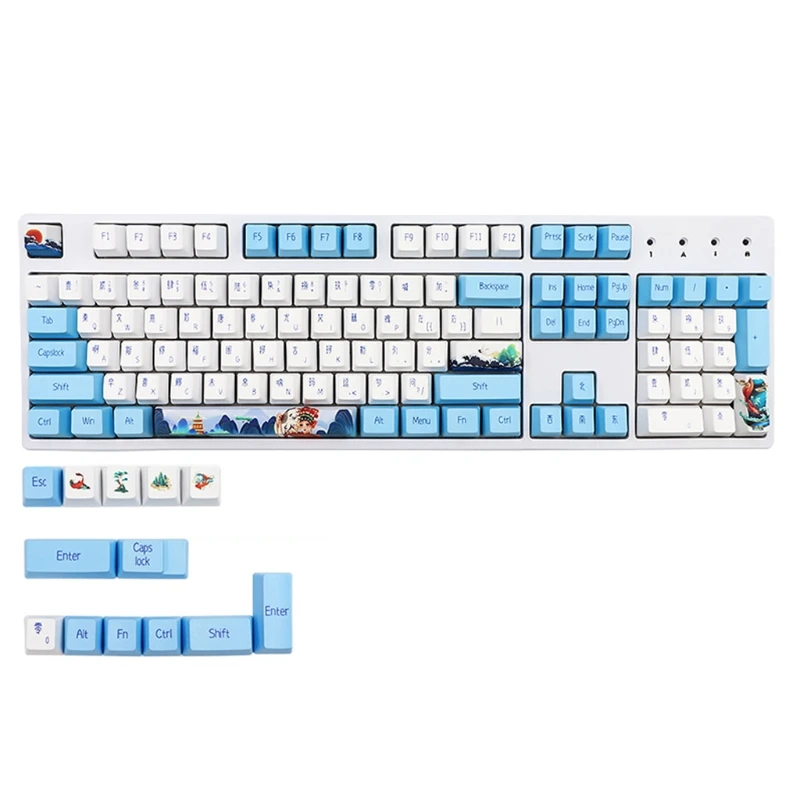 Пользовательская клавиатура, сублимационный OEM профиль для MX Switch DZ60 GK61 SK61 117 клавиш
Пользовательская клавиатура, сублимационный OEM профиль для MX Switch DZ60 GK61 SK61 117 клавиш