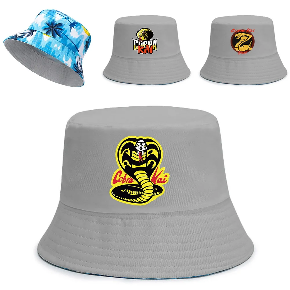 Bucket Hats Women Men Double-sided Fisherman Beach Hat Korean Style Climbing Outdoor Sunscreen Cobra Print Hip Hop Bucket Hat
Bucket Hats Women Men Double-sided Fisherman Beach Hat Korean Style Climbing Outdoor Sunscreen Cobra Print Hip Hop Bucket Hat
